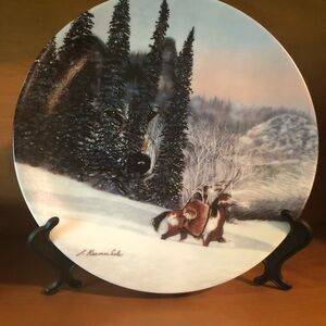 Wolf Ridge Decorative Plate
